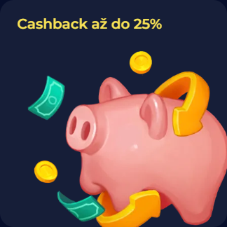 Nine Casino: cashback až do 25 % s prasátkem a mincemi