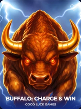 Buffalo: Charge & Win slot hra s divokým býkem a blesky