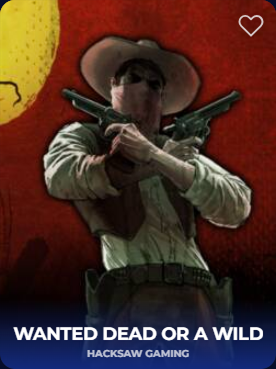 Wanted Dead or a Wild slot hra s kovbojem a dvěma pistolemi