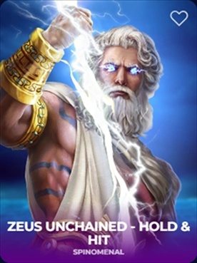 Zeus Unchained - Hold & Hit automatu hra s bohem hromu